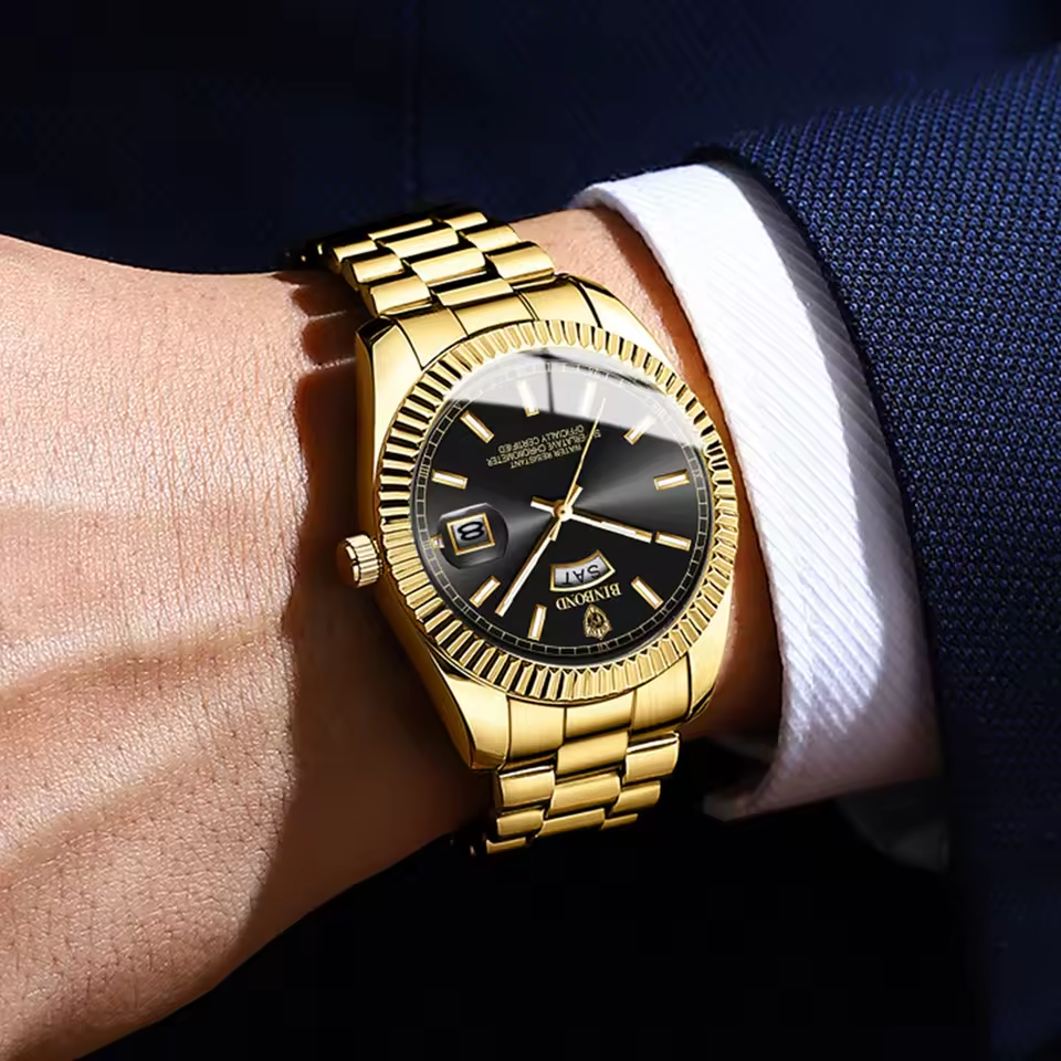 Relógio Masculino Solare Gold