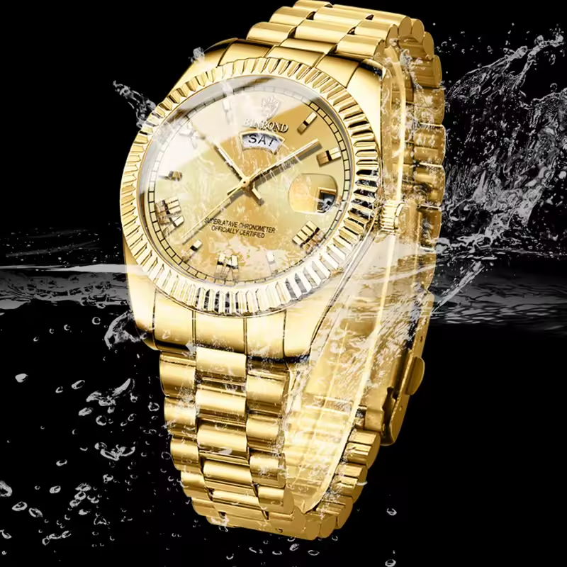 Relógio Masculino Solare Gold